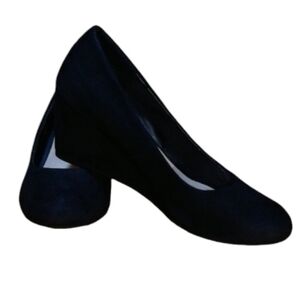 George Women's Black Wedge Dress Shoes